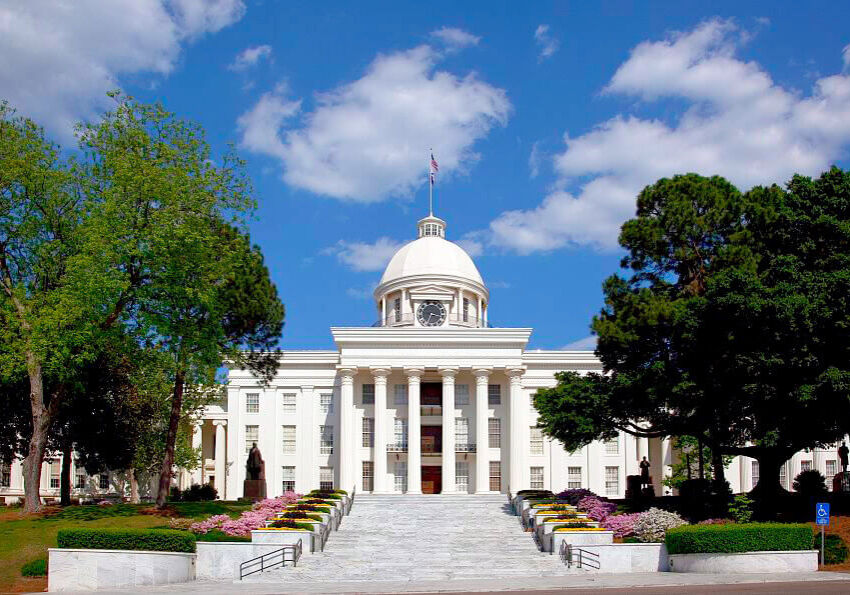 Alabama state Capitol building